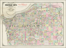 Midwest and Plains Map By G.M. Hopkins