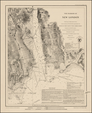 New England and Connecticut Map By United States Coast Survey