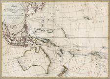 Japan, Korea, Southeast Asia, Philippines, Other Islands, Australia & Oceania, Australia, Oceania, New Zealand and Other Pacific Islands Map By Christopher Weigel