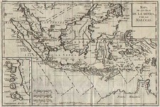 Asia and Southeast Asia Map By Anonymous