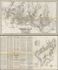 Hawaii and Hawaii Map By Hawaii Tourist Bureau