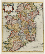 Ireland Map By Robert Morden