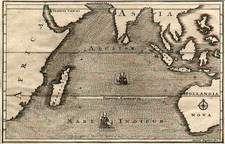 Asia, India, Southeast Asia, Philippines, Australia & Oceania and Australia Map By Henderine Drogenhams