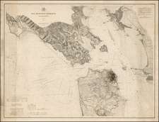 California Map By U.S. Coast & Geodetic Survey