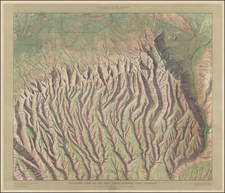 Rocky Mountains Map By U.S. Geological Survey