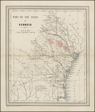 Southeast and Georgia Map By Ricard