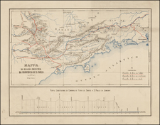 Brazil Map By Lithographia Imperial de Eduardo Rensburg