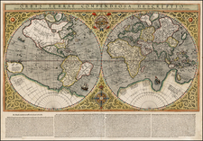 World and World Map By Rumold Mercator