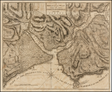 Turkey and Turkey & Asia Minor Map By Universal Magazine