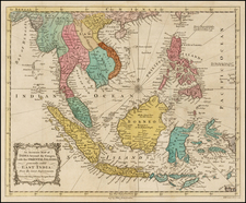 Southeast Asia, Philippines and Other Islands Map By Universal Magazine