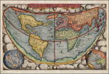 World and World Map By Gerard de Jode