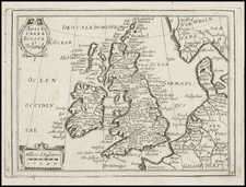 British Isles Map By Jean Picart