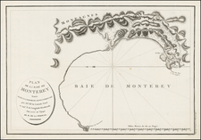 California Map By Jean Francois Galaup de La Perouse