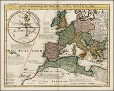 Europe, Europe and Mediterranean Map By Christopher Weigel