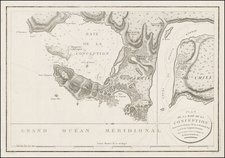 South America Map By Jean Francois Galaup de La Perouse