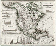 North America Map By Joseph Meyer