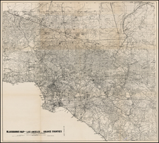 California Map By O.V. Blackburn