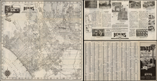 California Map By Bekins Van & Storage Co.