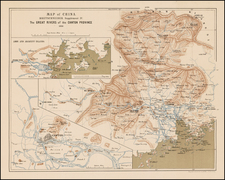 China Map By Emilii Vasil'evich Bretschneider