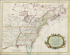 United States and North America Map By Anonymous