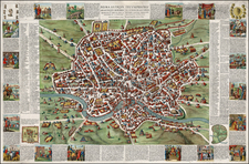 Italy and Rome Map By Giacomo Giovanni Rossi