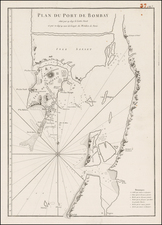 India Map By Jean-Baptiste Nicolas Denis d'Après de Mannevillette