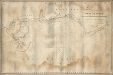 Florida and Southeast Map By Edmund M. Blunt