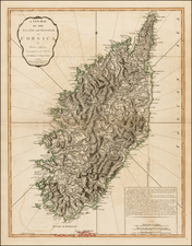 France and Balearic Islands Map By Richard Holmes Laurie  &  James Whittle