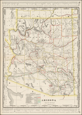 Southwest Map By George F. Cram