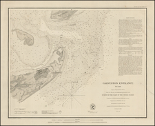 Texas Map By United States Coast Survey