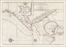 Middle East, Holy Land, Egypt, North Africa, East Africa and African Islands, including Madagascar Map By Pierre Mortier