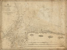 British Isles and British Counties Map By British Admiralty