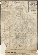 Rocky Mountains Map By Edward S. Snell