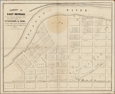 Mid-Atlantic Map By  P. A. Mesier's Lith.