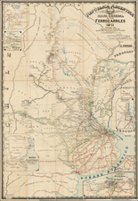 South America Map By Mc Corquodale & Co. Limited.