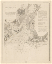 New England and Connecticut Map By United States Coast Survey / Sherman & Smith