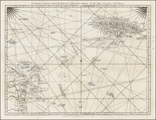 Jamaica and Central America Map By Thomas Jefferys