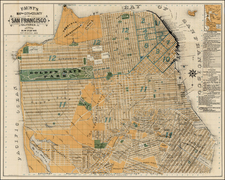 California Map By H.W.  Faust