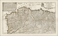 Spain Map By Jean-Baptiste Nolin