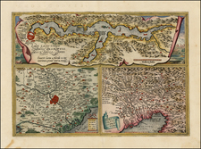 Italy Map By Abraham Ortelius