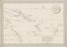 Southeast Asia, Other Islands, Australia and Other Pacific Islands Map By Jean Francois Galaup de La Perouse