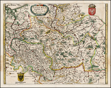 Poland and Baltic Countries Map By Matthaus Merian