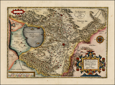 Italy Map By Abraham Ortelius