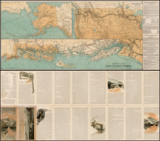 Alaska and Canada Map By Charles S. Fee / John Muir