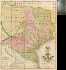 Texas and Southwest Map By Stephen F. Austin