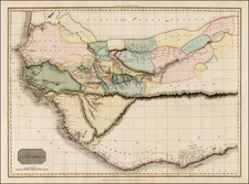 West Africa Map By John Pinkerton