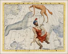 Celestial Maps Map By John Flamsteed