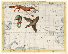 Celestial Maps Map By John Flamsteed