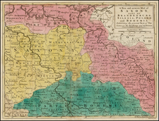 Poland, Czech Republic & Slovakia and Germany Map By Universal Magazine