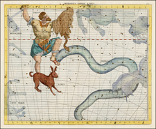 Celestial Maps Map By John Flamsteed